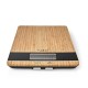 Ψηφιακή ζυγαριά κουζίνας από ξύλο bamboo NEDIS KASC600WD
