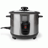 Ανοξείδωτος βραστήρας ρυζιού 1.0L με ανθεκτικό περίβλημα από ανοξείδωτο ατσάλι NEDIS KARC110AL