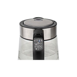 Γυάλινος βραστήρας Smart WiFi 1.7lt με ρύθμιση θερμοκρασίας και έλεγχο μέσω εφαρμογής 2200W NEDIS WIFIWK10CGS