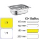 Δοχείο γαστρονομίας ανοξείδωτο 18/10 GN1/2 32.5x26.5x15cm Δοχείο γαστρονομίας ανοξείδωτο 18/10 GN1/2 32.5x26.5x15cm