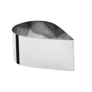 Τσέρκι σε σχήμα δάκρυ ΙΝΟΧ διαστάσεων 8x4hcm