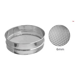 Κόσκινο ΙΝΟΧ 18/10 για ψάρια επαγγελματικό με διάσταση Ø30x8hcm