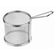 Φριτούρα σερβιρίσματος INOX στρόγγυλη διαστάσεων Ø9x8,5hcm Φριτούρα σερβιρίσματος INOX στρόγγυλη διαστάσεων Ø9x8,5hcm