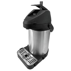 Κανάτα Θερμός ΙΝΟΧ ματ 3lit με βάση αποσπώμενη και σχάρα