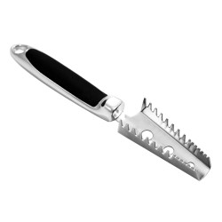 Ψαροκαθαριστής INOX με αντιολισθητική λαβή Ψαροκαθαριστής INOX με αντιολισθητική λαβή
