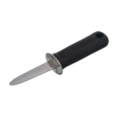 Μαχαίρι στρειδιών με μαύρη εργονομική λαβή μήκους 7,5cm