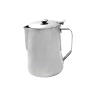 Γαλατιέρα καφετιέρα ΙΝΟΧ με καπάκι χωρητικότητας 250ml Ø6,5x10,5hcm