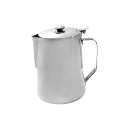 Γαλατιέρα καφετιέρα ΙΝΟΧ με καπάκι χωρητικότητας 250ml Ø6,5x10,5hcm Γαλατιέρα καφετιέρα ΙΝΟΧ με καπάκι χωρητικότητας 250ml Ø6,5x10,5hcm