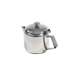 Tσαγιέρα INOX με καπάκι και χωρητικότητα 300ml Ø7x9hcm Tσαγιέρα INOX με καπάκι και χωρητικότητα 300ml Ø7x9hcm