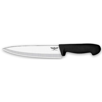 Επαγγελματικό μαχαίρι CHEF με μαύρη αντιολισθητική λαβή μήκους 20cm
