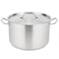 Χύτρα βαθιά INOX με καπάκι χωρητικότητας 13lit Ø30x18hcm Χύτρα βαθιά INOX με καπάκι χωρητικότητας 13lit Ø30x18hcm