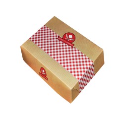 Κουτί ψητοπωλείου Fresh and Tasty για μεγάλη ποικιλία με επένδυση αλουμινίου Z18 διαστάσεων 25x17,2x6,5hcm  Κουτί ψητοπωλείου Fresh and Tasty για μεγάλη ποικιλία με επένδυση αλουμινίου Z18 διαστάσεων 25x17,2x6,5hcm