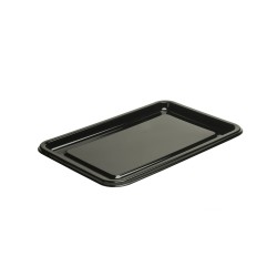 Δίσκος πλαστικός παρουσίασης 35x24cm Ορθογώνιος, Μίας Χρήσης, PET, Μαύρος, Sabert Δίσκος πλαστικός παρουσίασης 35x24cm Ορθογώνιος, Μίας Χρήσης, PET, Μαύρος, Sabert
