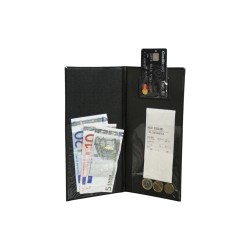 Θήκη λογαριασμού BASIC A4 για Εστιατόρια / cafe 13 x 23 cm, μαύρη, SECURIT HOLLAND