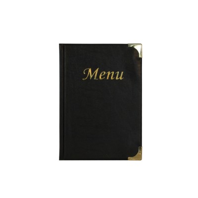 Κατάλογος MENU BASIC A5 για Εστιατόρια / cafe 18x25cm, μαύρος, SECURIT HOLLAND