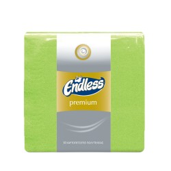 Χαρτοπετσέτες Πολυτελείας 33x33 Πακέτο 50τμχ 2φυλλες λαχανί ENDLESS