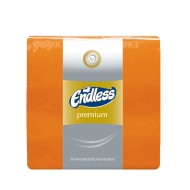 Χαρτοπετσέτες Πολυτελείας 33x33 Πακέτο 50τμχ 2φυλλες πορτοκαλί ENDLESS