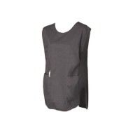 Ποδιά super market ολόσωμη με κορδόνια δεσίματος στα πλάγια και 2 τσέπες μπροστά σε γκρι χρώμα Ποδιά super market ολόσωμη με κορδόνια δεσίματος στα πλάγια και 2 τσέπες μπροστά σε γκρι χρώμα