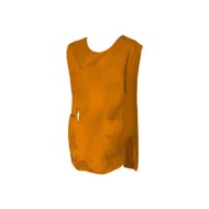 Ποδιά super market ολόσωμη κοντή σε πορτοκαλί χρώμα με 2 τσέπες μπροστά και κορδόνια δεσίματος στα πλάγια Ποδιά super market ολόσωμη κοντή σε πορτοκαλί χρώμα με 2 τσέπες μπροστά και κορδόνια δεσίματος στα πλάγια