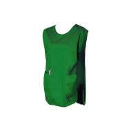 Ποδιά super market ολόσωμη με κορδόνια δεσίματος στα πλάγια και 2 τσέπες μπροστά σε πράσινο χρώμα Ποδιά super market ολόσωμη με κορδόνια δεσίματος στα πλάγια και 2 τσέπες μπροστά σε πράσινο χρώμα