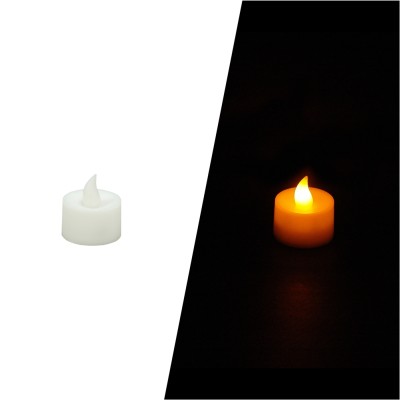 Ηλεκτρικό κερί που τρεμοπαίζει, πλαστικό περίβλημα, Φ3,2 x 4 cm