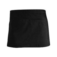 Ποδιά σερβιτόρου κοντή σε μαύρο χρώμα με τριπλή τσέπη δεξιά Ποδιά σερβιτόρου κοντή σε μαύρο χρώμα με τριπλή τσέπη δεξιά