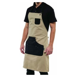 Ποδιά λαιμού ολόσωμη με ρυθμιστή στο κορδόνι και τσέπη