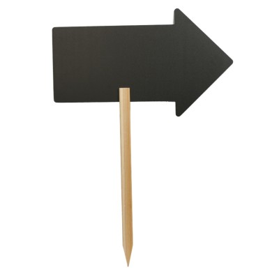 Πινακίδα σήμανσης σε σχήμα βέλους με ξύλινο κοντάρι (περιλαμβάνεται 1 μαρκαδόδος) SECURIT HOLLAND