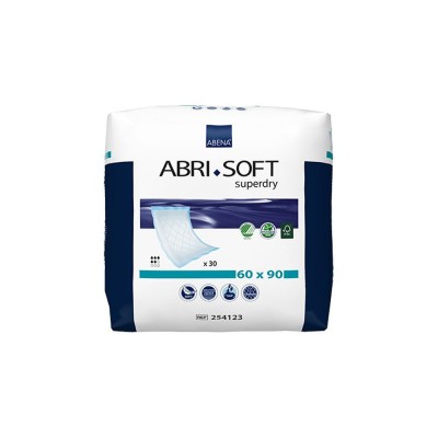 Υποσέντονο Abri-Soft Superdry διαστάσεων 60x90cm συσκευασία 30 τεμαχίων ΑΒΕΝΑ