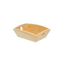 Ξύλινη Ψωμιέρα Βάρκα 16x13x6 cm, Ανοιχτό καφέ Ξύλινη Ψωμιέρα Βάρκα 16x13x6 cm, Ανοιχτό καφέ