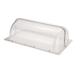 Ακρυλικό καπάκι για πιατέλα παρουσίασης Polycarbonate GN1/1 Roll Top Ακρυλικό καπάκι για πιατέλα παρουσίασης Polycarbonate GN1/1 Roll Top