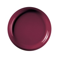 Πιατέλα πλαστική στρογγυλή PP 29cm μπορντώ