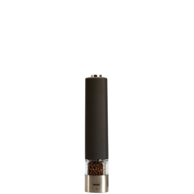 Ηλεκτρικός Μύλος Πιπεριού, μαύρος, ύψος 200mm, Bisetti Italy