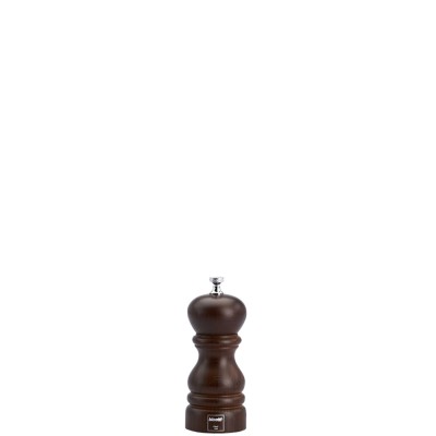 Μύλος Πιπεριού (σειρά ROMA), ξύλο καρυδιάς, ύψος 130mm, Bisetti Italy