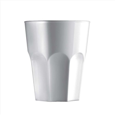 Πλαστικό ποτήρι SAN πισίνας 33cl λευκό
