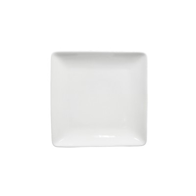 Πιάτο Ρηχό πορσελάνης τετράγωνο 21x21cm - φ29cm, Σειρά EDGE, LUKANDA