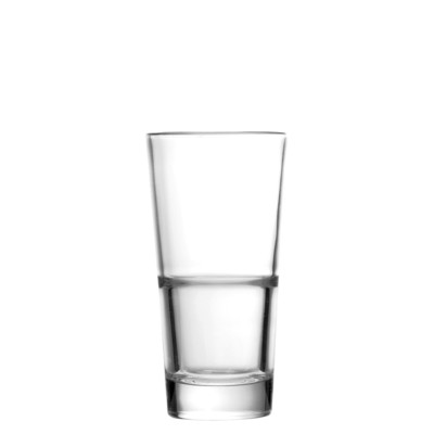 Γυάλινο ποτήρι χωρητικότητας 35cl στοιβαζόμενο διαστάσεων φ7,4x15,8cm της σειράς OXFORD, UNIGLASS