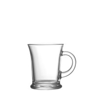 Γυάλινο φλυτζάνι χωρητικότητας 385ml διαστάσεων  Φ9,6x11,7cm της σειράς AROMA UNIGLASS