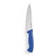 Μαχαίρι Chef γενικής χρήσης 24cm επαγγελματικό με μπλε λαβή HENDI