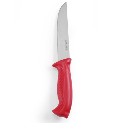 Μαχαίρι ξεκοκκαλίσματος κρέατος 15cm επαγγελματικό με κόκκινη λαβη HENDI
