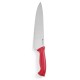Μαχαίρι Chef γενικής χρήσης 24cm επαγγελματικό με κόκκινη λαβη HENDI