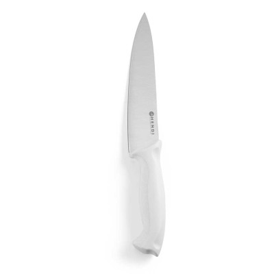 Μαχαίρι Chef γενικής χρήσης 24cm επαγγελματικό με λευκή λαβη HENDI