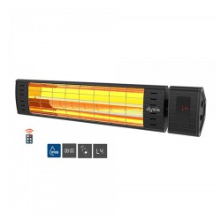 Θερμαντικό ψηφιακό κάτοπτρο υπέρυθρης ακτινοβολίας με αδιαβροχοποίηση IP65 και τηλεχειρισμό Htr7422.b.uk Telemax