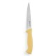 Μαχαίρι φιλεταρίσματος πουλερικών με κίτρινη λαβη 15cm επαγγελματικό HENDI