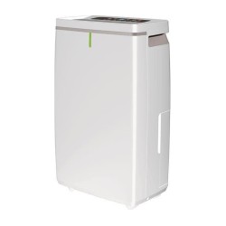 Αφυγραντήρας 16L 240W 220-240V με Led ενδείξεις λευκός με λαβές μεταφοράς και ροδάκια μετακίνησης