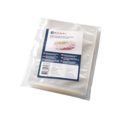 Πακέτο 100 σακούλες κενού sous vide 20x30cm PA/PE 52μm HENDI