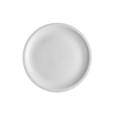 Πιάτο Ρηχό πορσελάνης 25.5cm, Σειρά SLIM, λευκό, LUKANDA