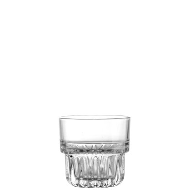Γυάλινο ποτήρι ουίσκι χωρητικότητας 26,6cl διαστάσεων φ8,4x8,3cm της σειράς HILL UNIGLASS
