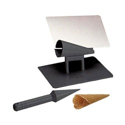 Φόρμα για χωνάκια παγωτού από την βάφλα που ψήνεται στην ειδική βαφλιέρα Φόρμα για χωνάκια παγωτού από την βάφλα που ψήνεται στην ειδική βαφλιέρα