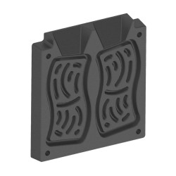 Πλάκες Helios για βάφλες croustilados με αντικολλητική κεραμική επίστρωση νέας τεχνολογίας